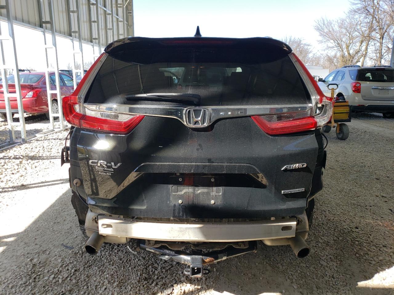 2018 Honda CR-V VIN 7FARW2H99JE040766 Copart auction photo, rear end / front end damage thumbnail 6