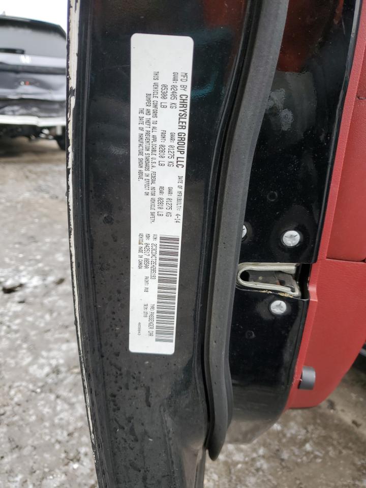 2014 Dodge Charger VIN 2C3CDXCT2EH285193 Copart auction photo, front end damage thumbnail 13