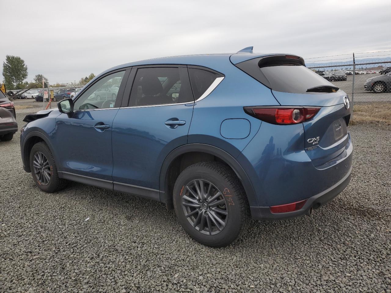 2021 Mazda CX-5 VIN JM3KFBCM7M0321211 Copart auction photo, front end damage thumbnail 2