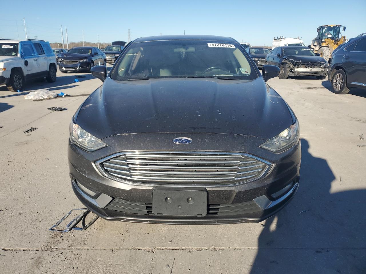 2017 Ford Fusion VIN 3FA6P0LU6HR382198 Copart auction photo, side / rear end damage thumbnail 5