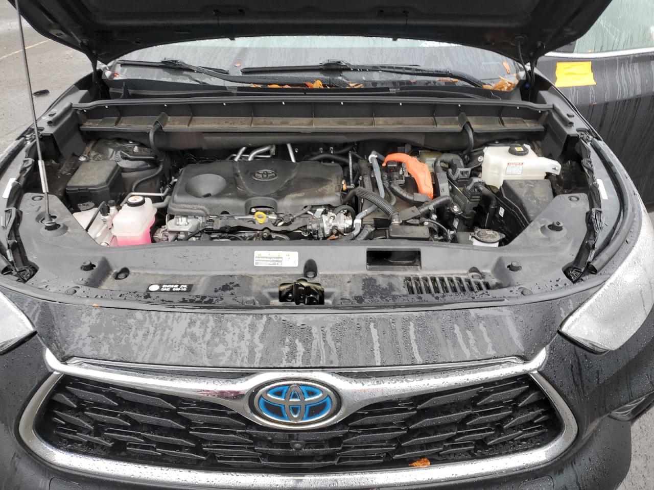 2022 Toyota Highlander VIN 5TDEBRCH5NS091499 Copart auction photo, burn / rear end damage thumbnail 12