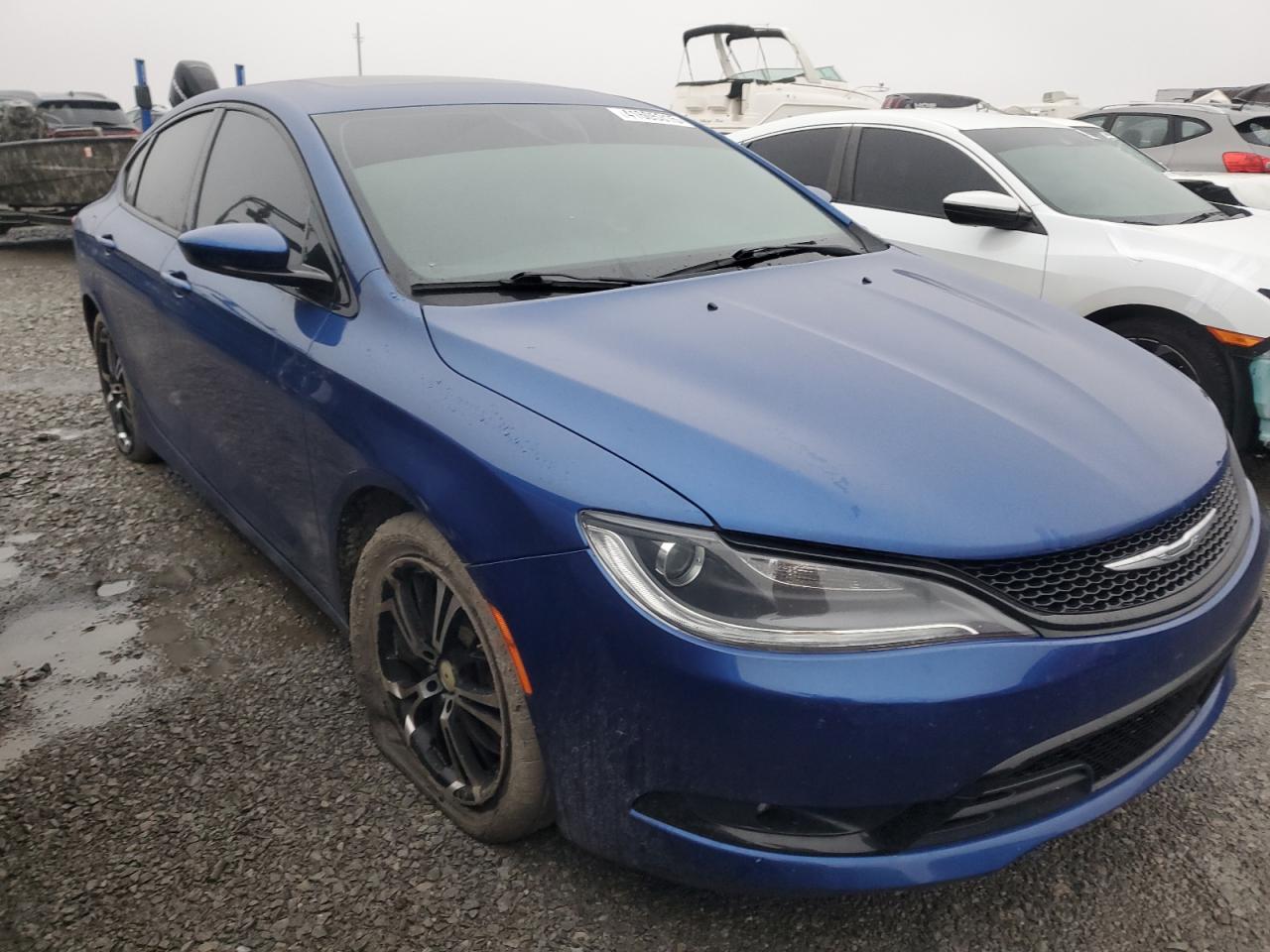 2015 Chrysler 200 VIN 1C3CCCDGXFN540761 Copart auction photo, side damage thumbnail 4