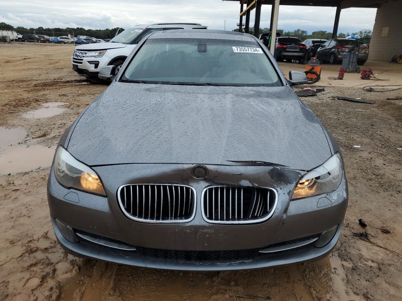 2011 BMW 5er VIN WBAFR1C57BC749471 Copart auction photo, front end damage thumbnail 5