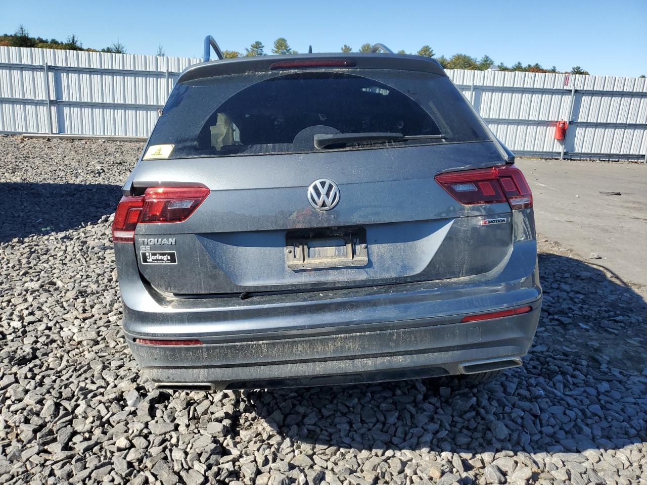 2019 Volkswagen Tiguan VIN 3VV2B7AX1KM183269 Copart auction photo, all over damage thumbnail 6