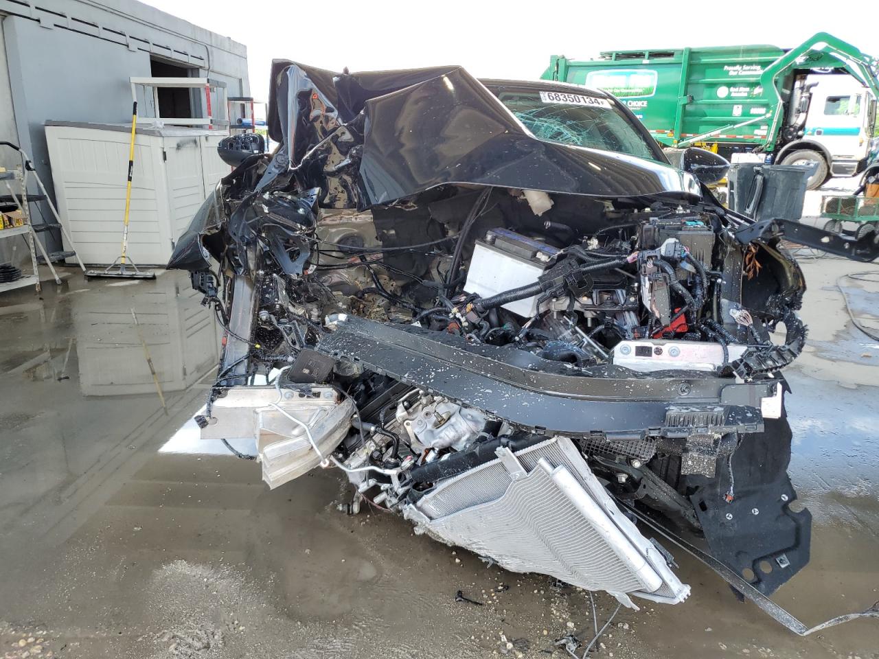 2024 Honda Accord VIN 1HGCY1F32RA045527 Copart auction photo, front end / minor dent/scratches damage thumbnail 5