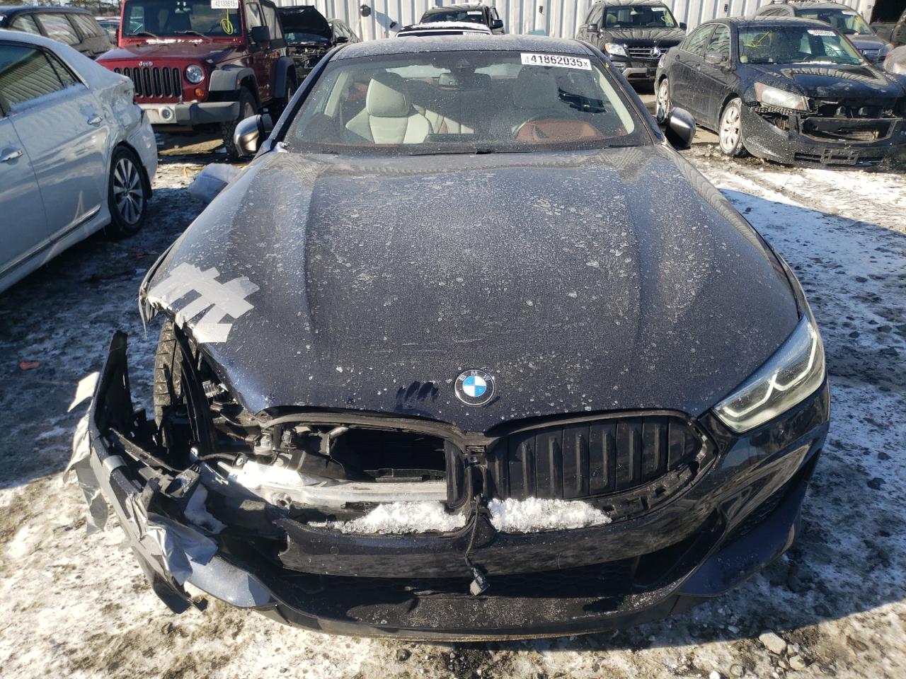 2020 BMW M8 VIN WBABC4C04LCE75995 Copart auction photo, front end damage thumbnail 5