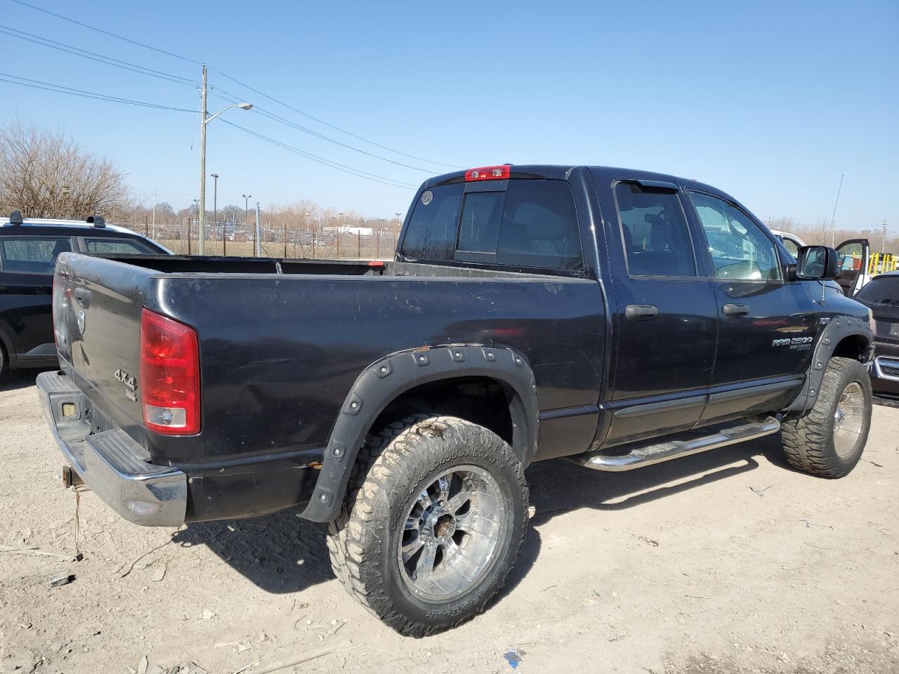2006 Dodge RAM VIN 1D7KS28D46J241526 Copart auction photo, rear end / side damage thumbnail 3