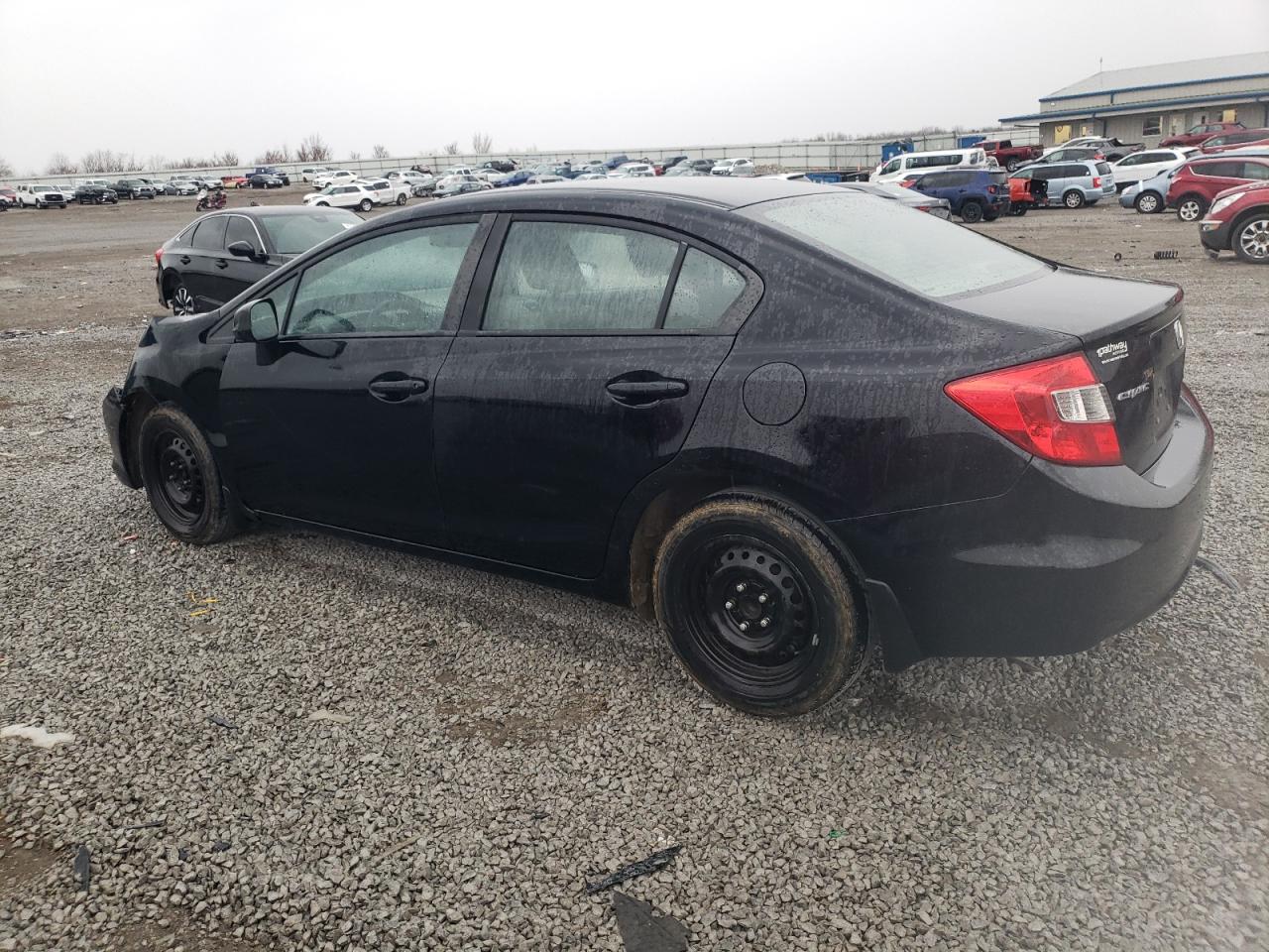 2012 Honda Civic VIN 19XFB2F54CE059714 Copart auction photo, front end damage thumbnail 2