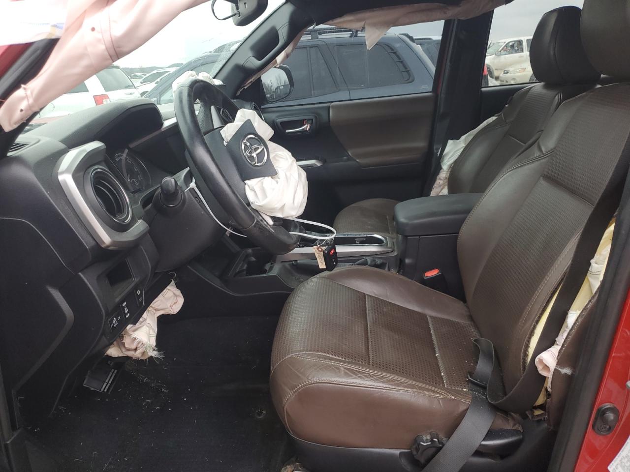 2016 Toyota Tacoma VIN 5TFGZ5AN9GX003380 Copart auction photo, front end damage thumbnail 7