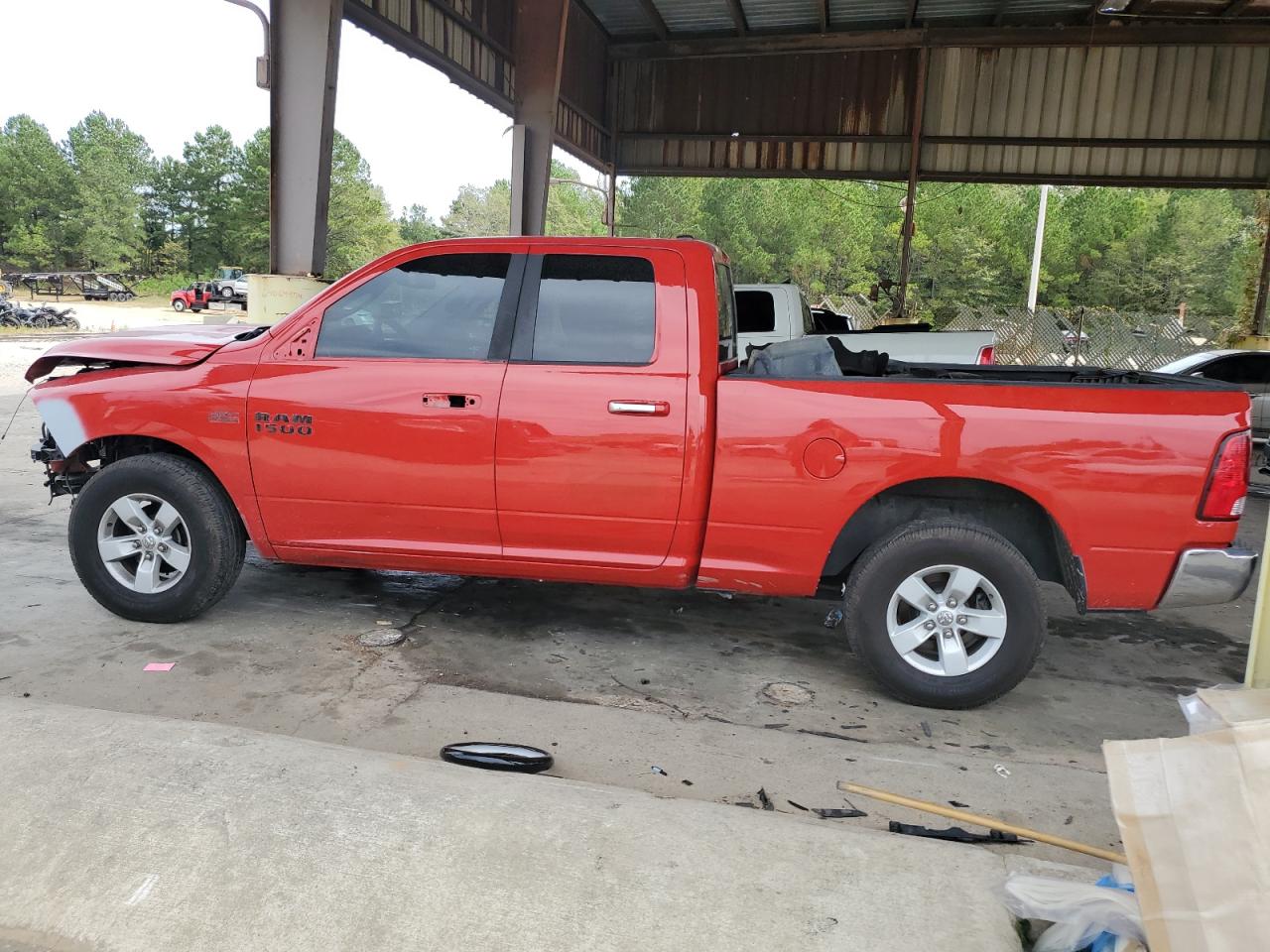 2016 RAM 1500 VIN 1C6RR6GTXGS227329 Copart auction photo, front end damage thumbnail 2