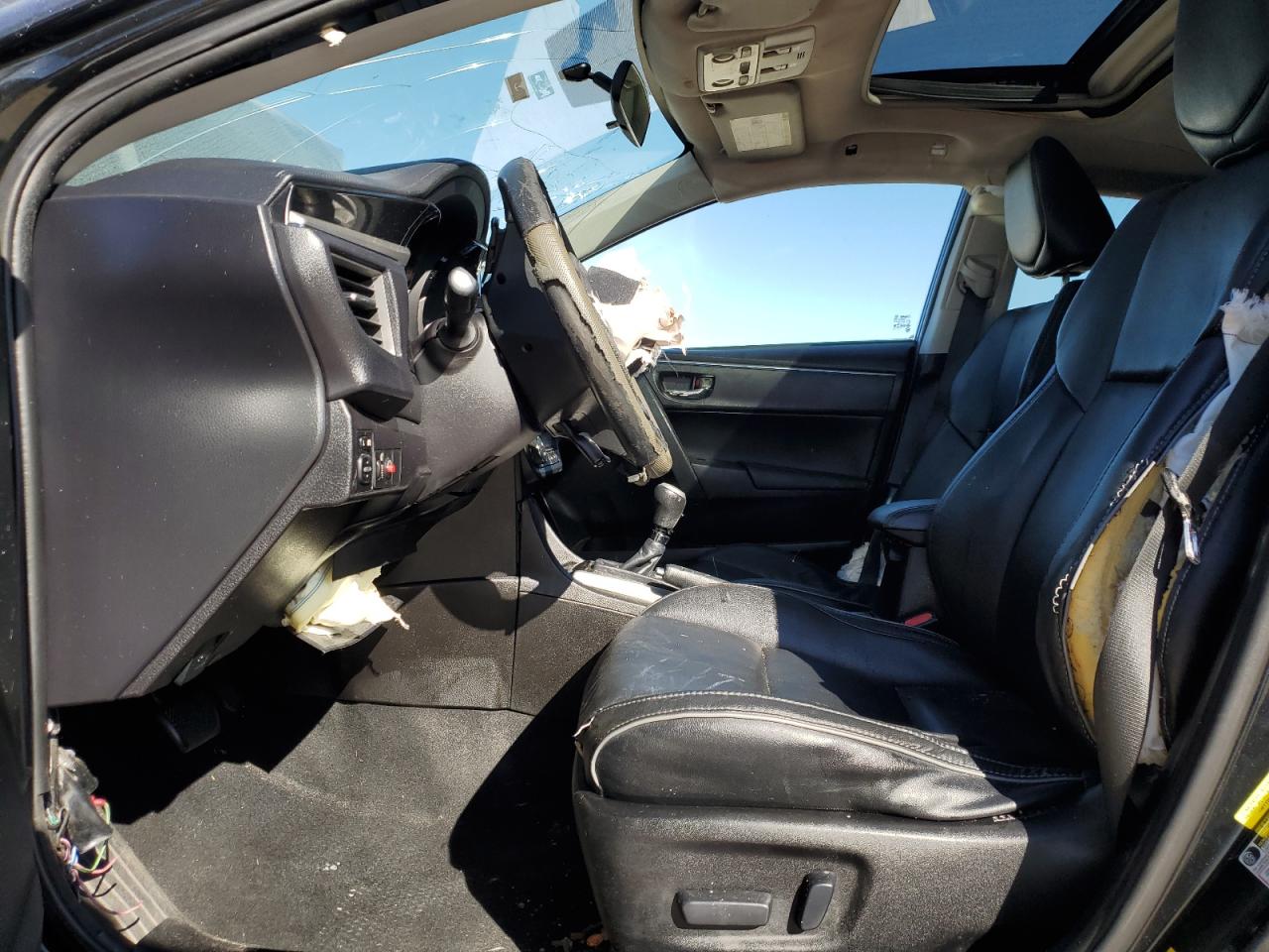 2015 Toyota Corolla VIN 5YFBURHEXFP179521 Copart auction photo, front end / mechanical damage thumbnail 7