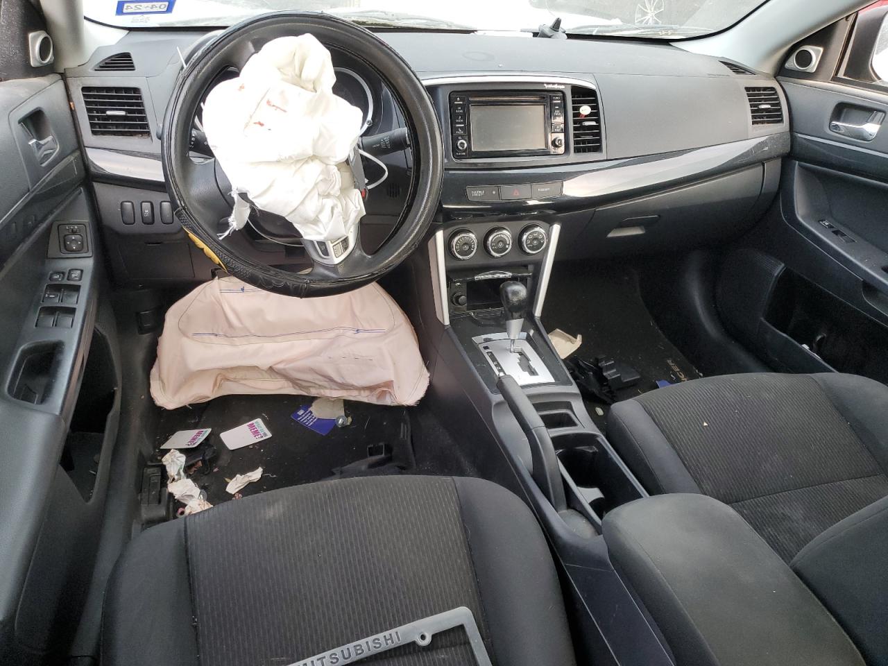 2017 Mitsubishi Lancer VIN JA32U2FU4HU015008 Copart auction photo, front end / minor dent/scratches damage thumbnail 8