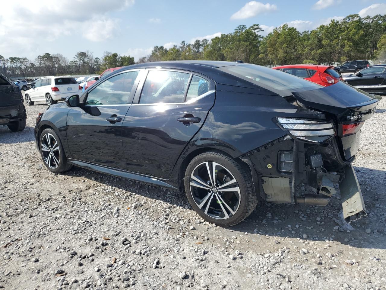 2021 Nissan Sentra VIN 3N1AB8DV9MY217127 Copart auction photo, rear end damage thumbnail 2