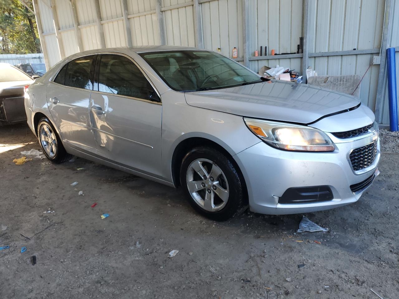 2015 Chevrolet Malibu VIN 1G11B5SL2FF250826 Copart auction photo, side damage thumbnail 4