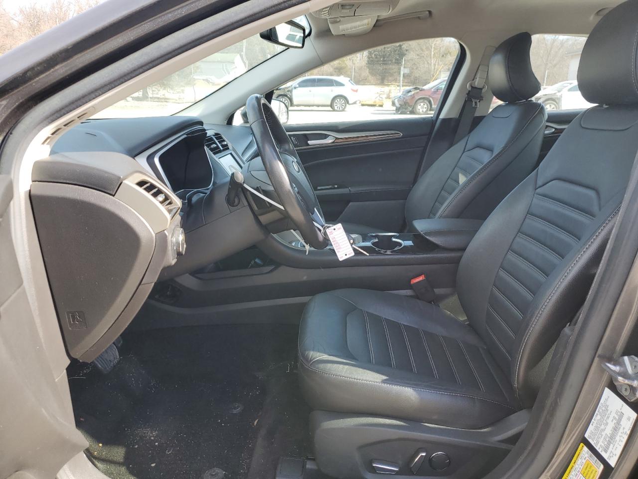 2016 Ford Fusion VIN 3FA6P0T92GR349659 Copart auction photo, front end / side damage thumbnail 7