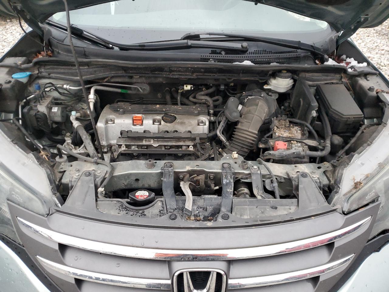 2012 Honda CR-V VIN 5J6RM3H34CL025086 Copart auction photo, front end damage thumbnail 12