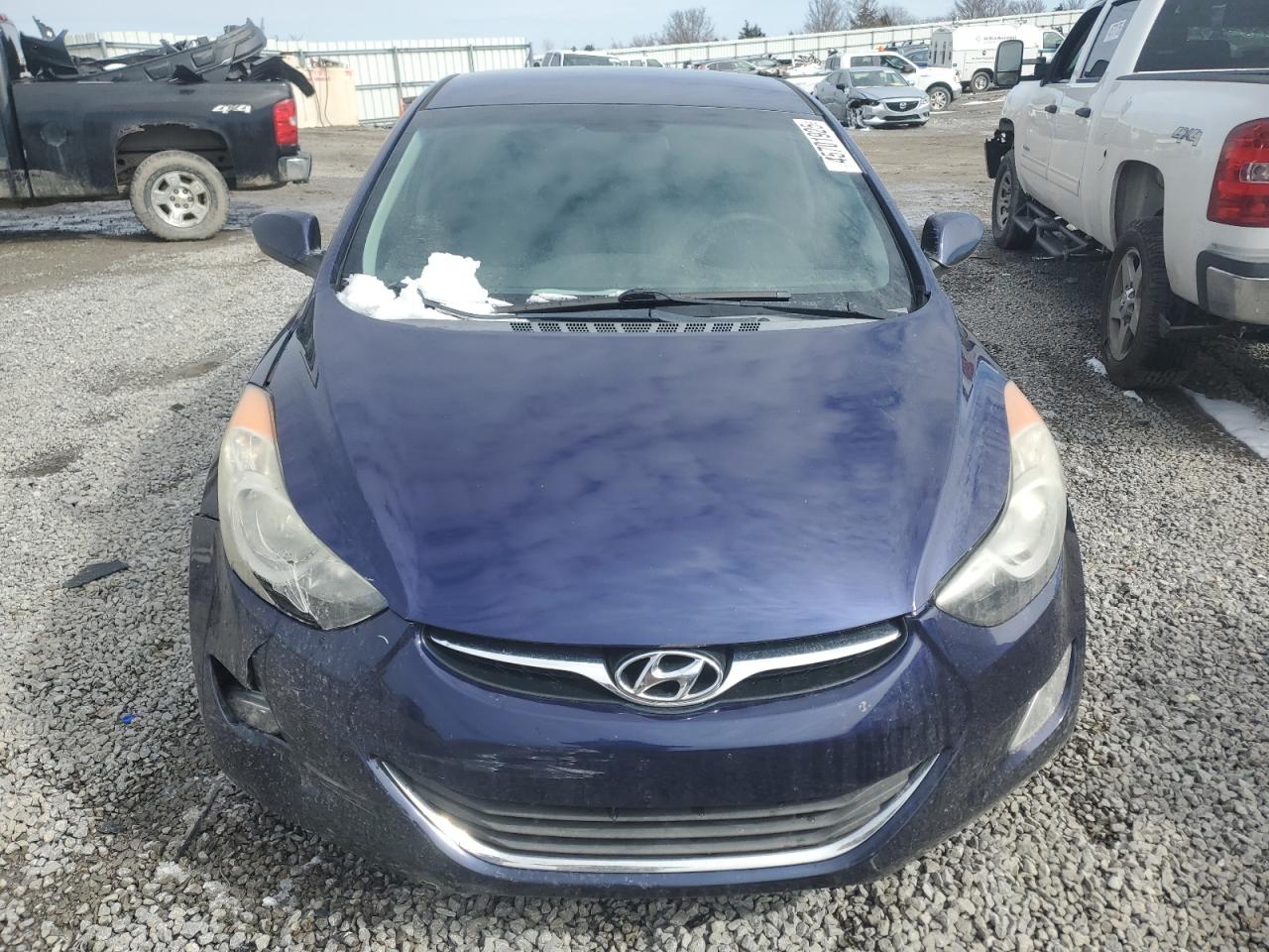 2013 Hyundai Elantra VIN 5NPDH4AE7DH424506 Copart auction photo, front end damage thumbnail 5