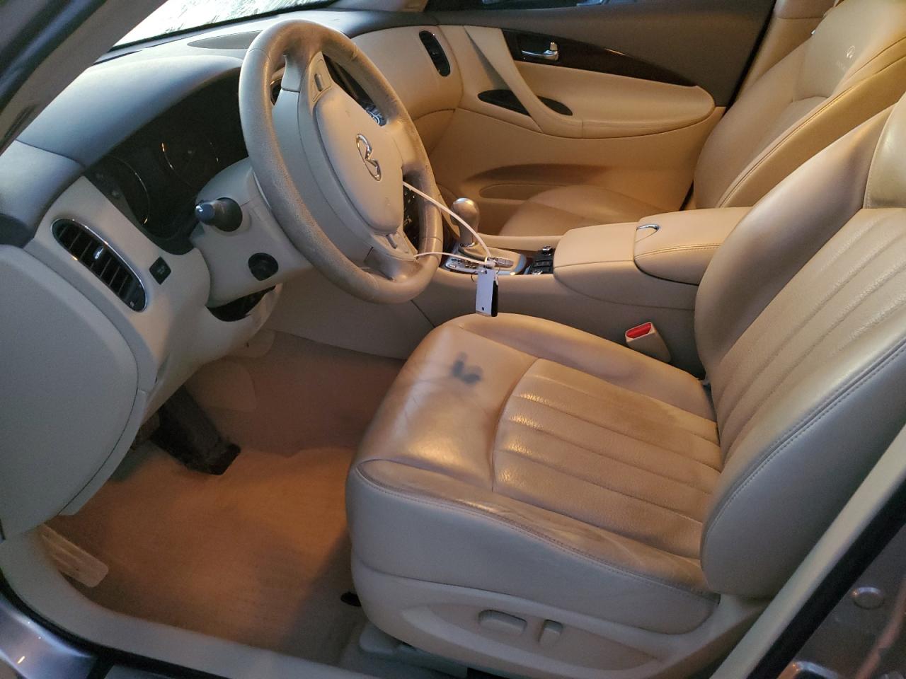 2010 Infiniti EX VIN JN1AJ0HR4AM757307 Copart auction photo, side damage thumbnail 7