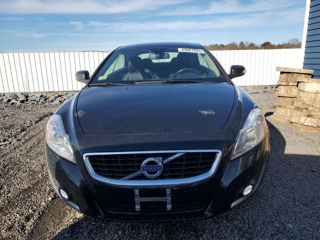 2013 Volvo C70 VIN YV1672MC0DJ138430 Copart auction photo, side damage thumbnail 5