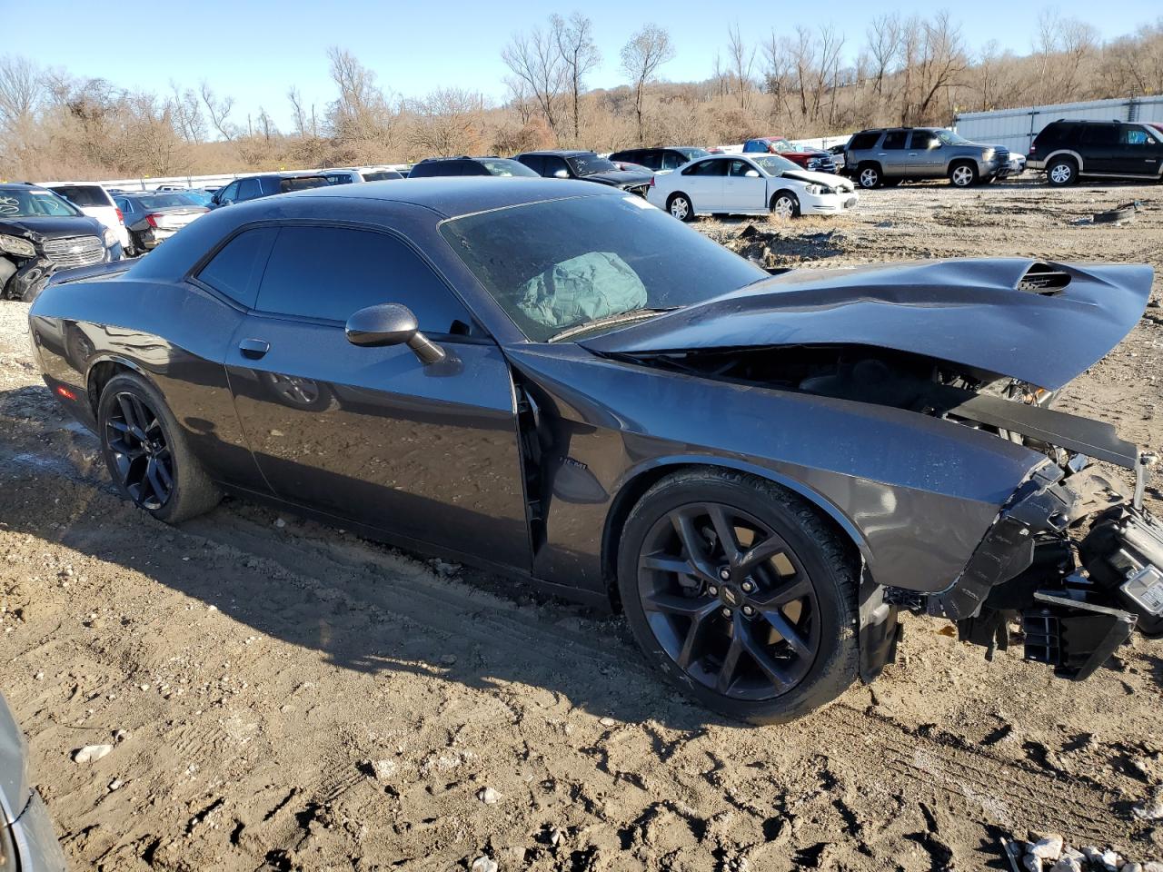 2019 Dodge Challenger VIN 2C3CDZBT3KH629381 Copart auction photo, front end damage thumbnail 4