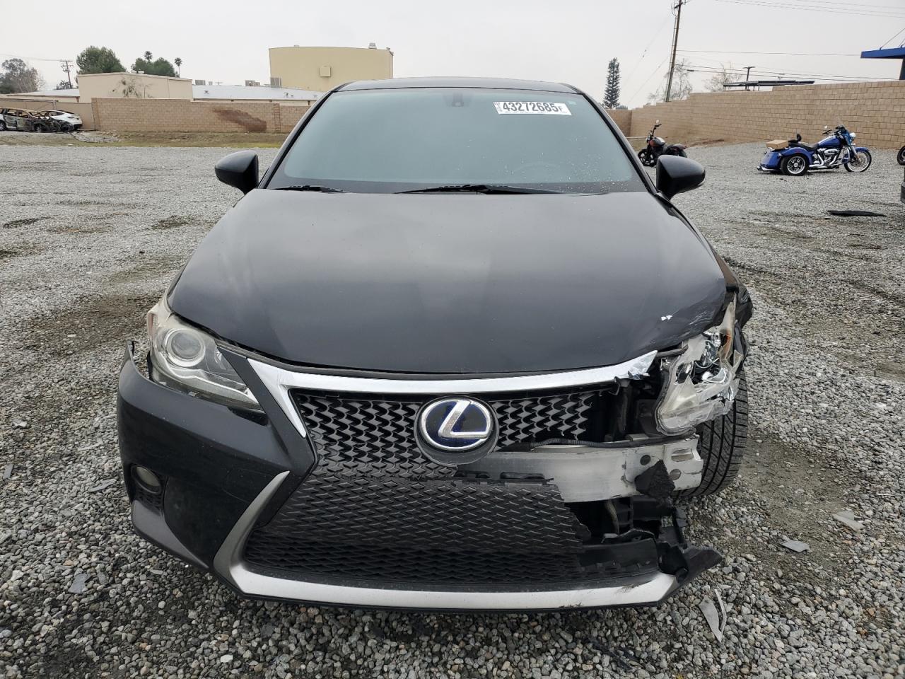 2015 Lexus CT VIN JTHKD5BH7F2236363 Copart auction photo, front end damage thumbnail 5