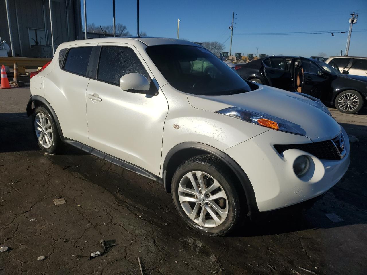 2013 Nissan Juke VIN JN8AF5MV3DT212194 Copart auction photo, rear end damage thumbnail 4
