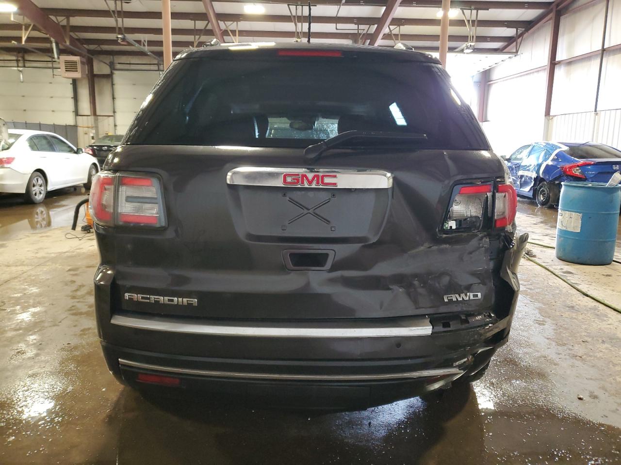 2015 GMC Acadia VIN 1GKKVRKD2FJ384577 Copart auction photo, rear end / side damage thumbnail 6