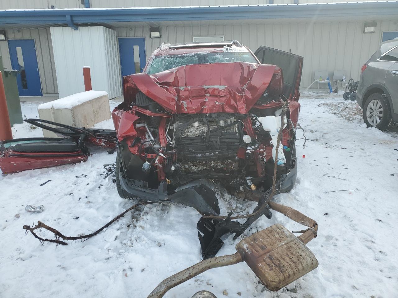 2022 GMC Terrain VIN 3GKALTEV7NL232658 Copart auction photo, all over damage thumbnail 5
