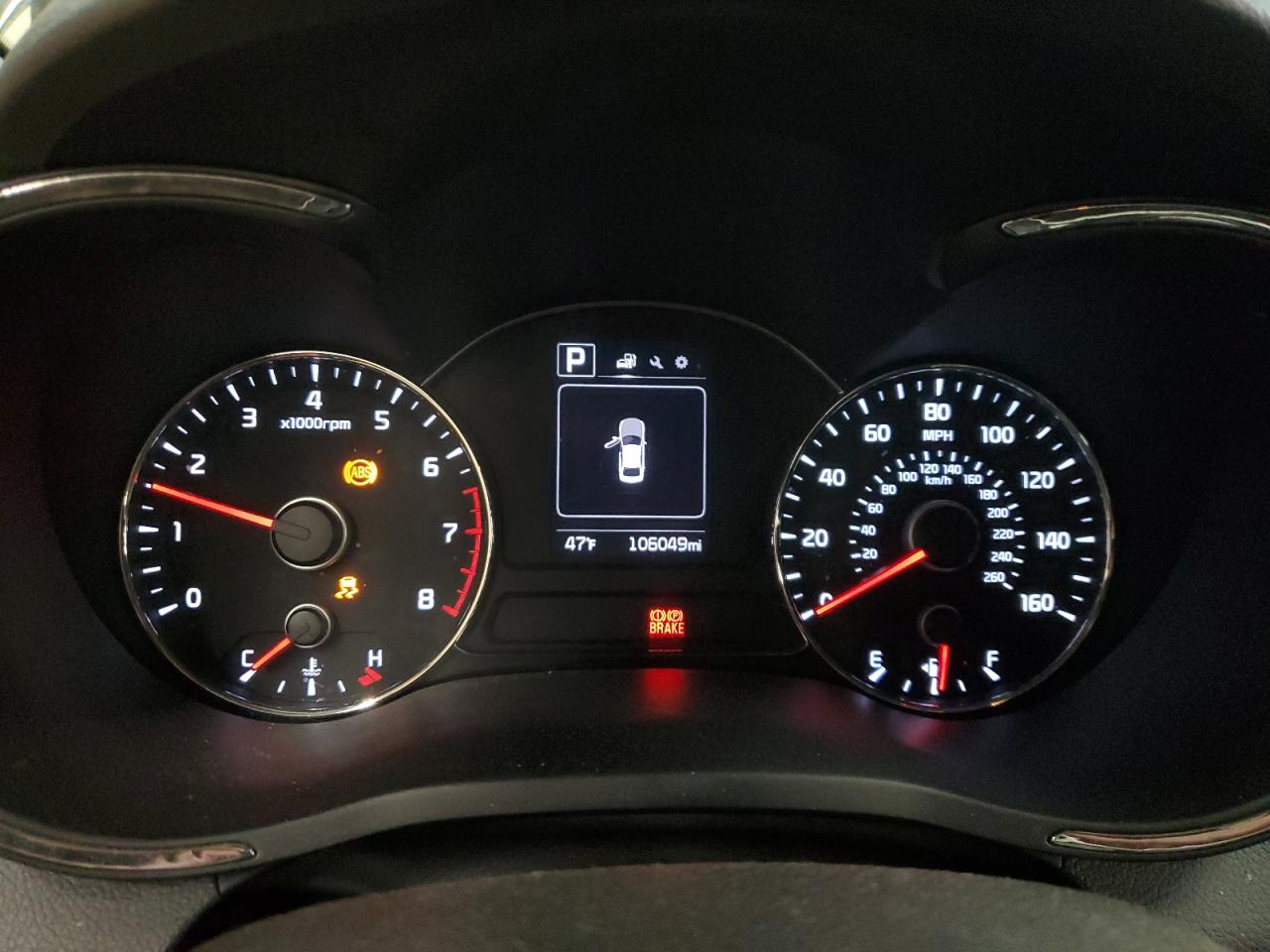 2017 KIA Forte VIN 3KPFL4A7XHE011255 Copart auction photo, front end damage thumbnail 9