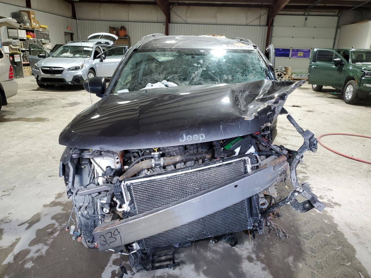 2016 Jeep Compass VIN 1C4NJDBB6GD534860 Copart auction photo, all over damage thumbnail 5