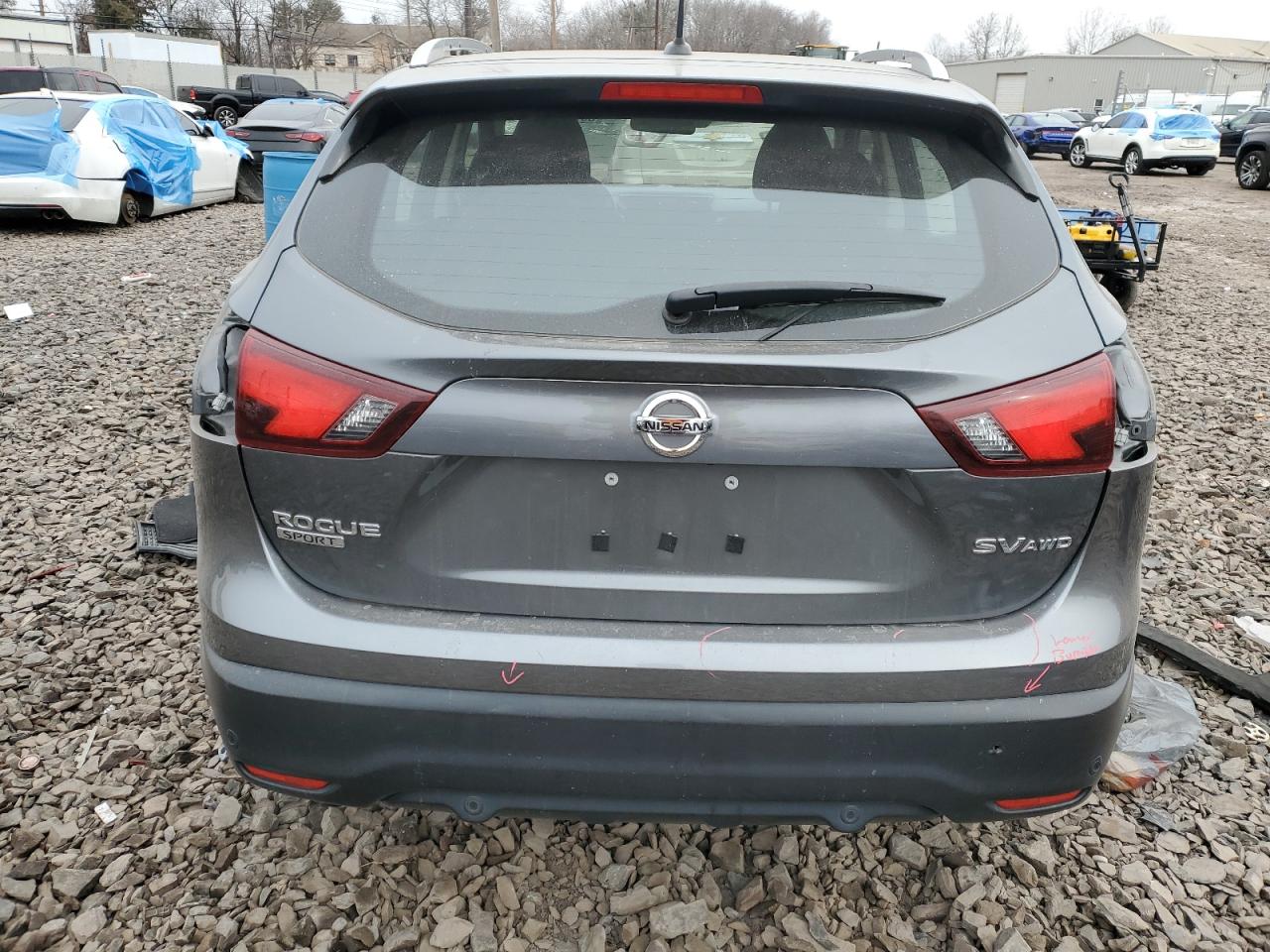 2019 Nissan Rogue VIN JN1BJ1CR6KW311585 Copart auction photo, front end damage thumbnail 6