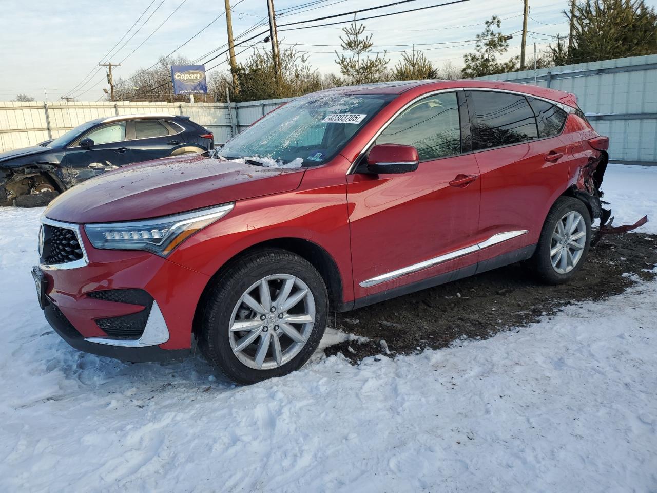 2020 Acura RDX VIN 5J8TC2H3XLL025054