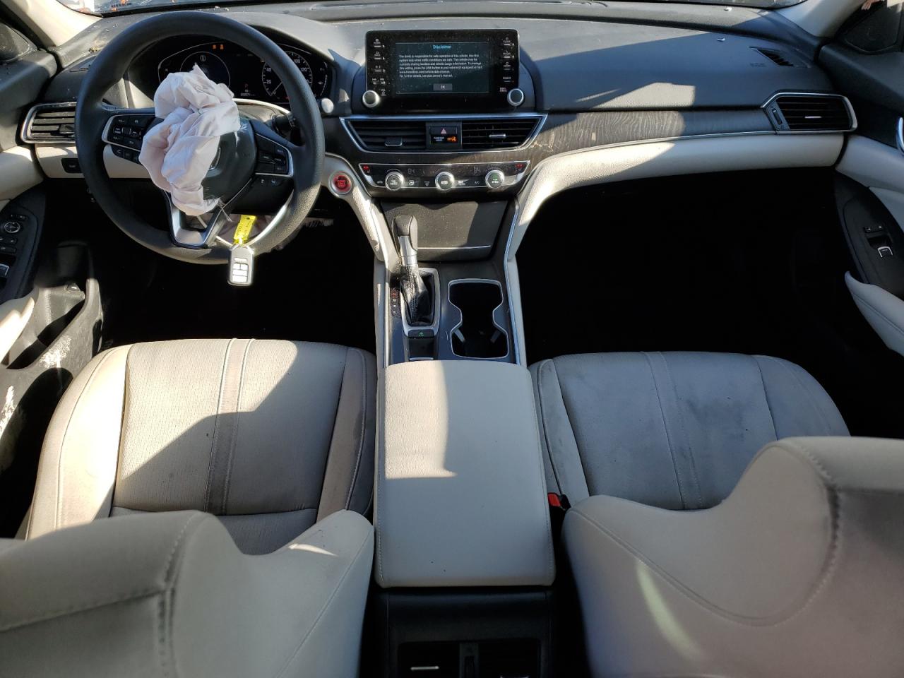 2019 Honda Accord VIN 1HGCV1F4XKA084261 Copart auction photo, all over damage thumbnail 8