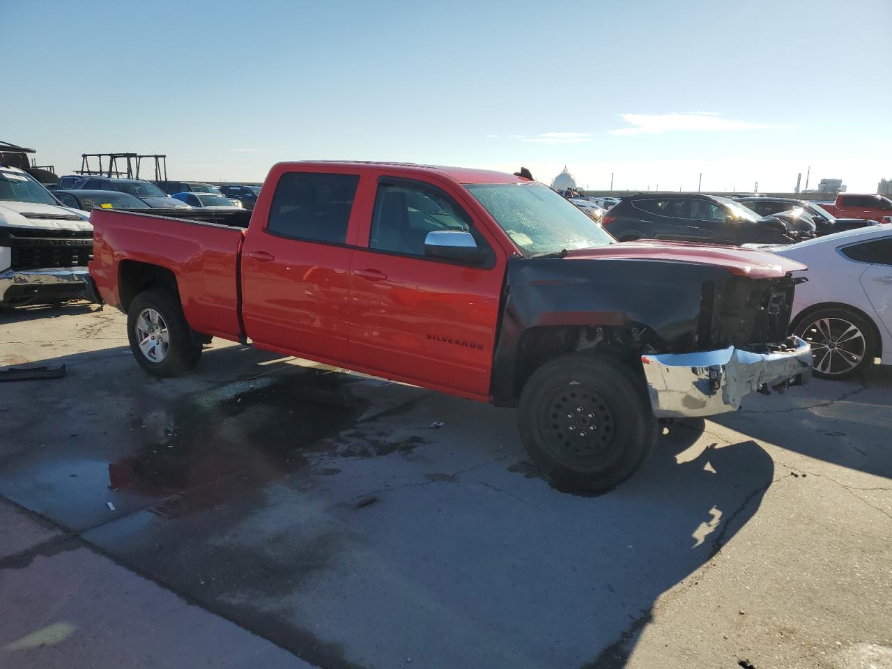 2016 Chevrolet Silverado VIN 3GCPCREC2GG126329 Copart auction photo, front end damage thumbnail 4