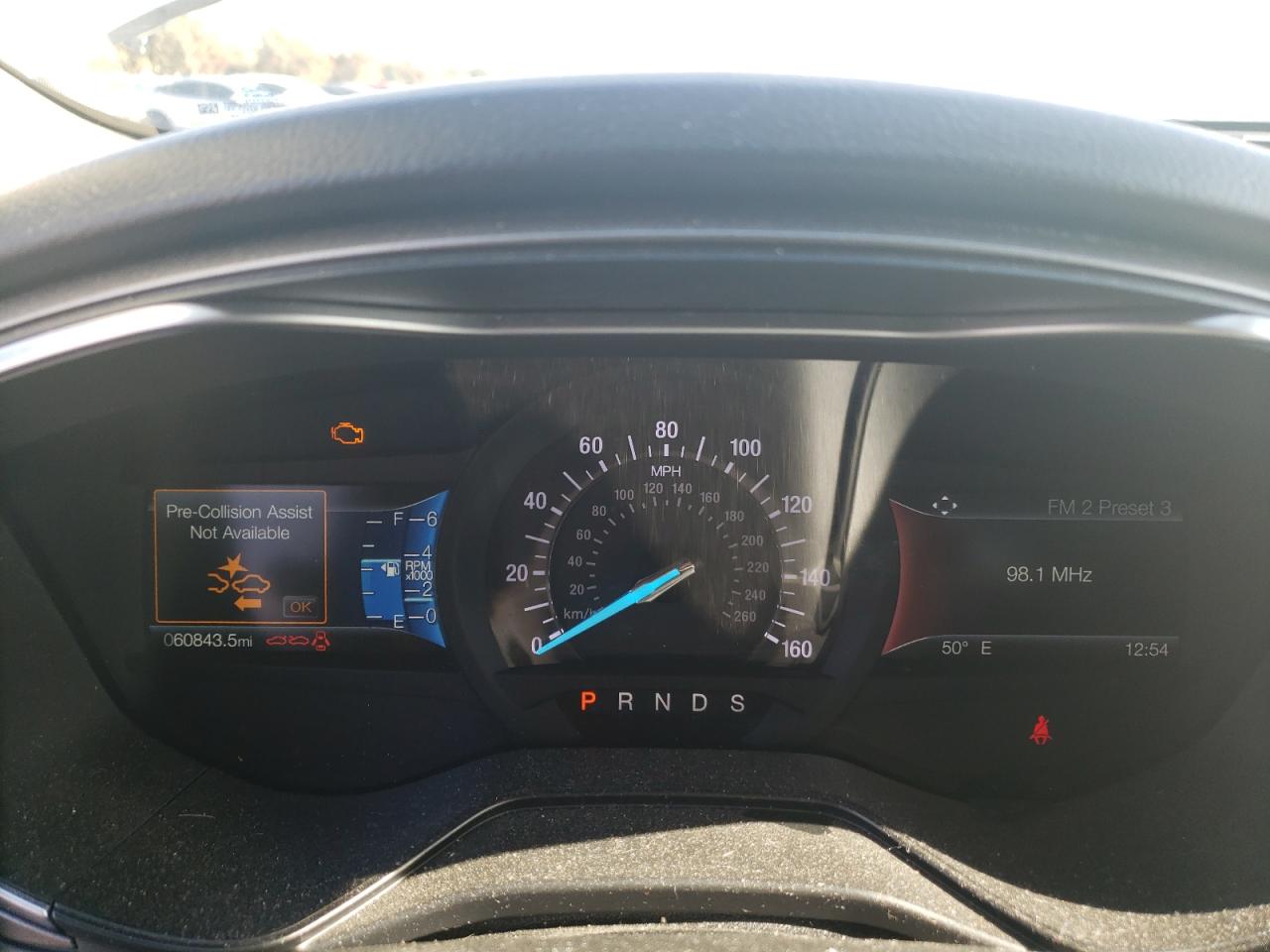 2019 Ford Fusion VIN 3FA6P0HDXKR178388 Copart auction photo, front end damage thumbnail 9