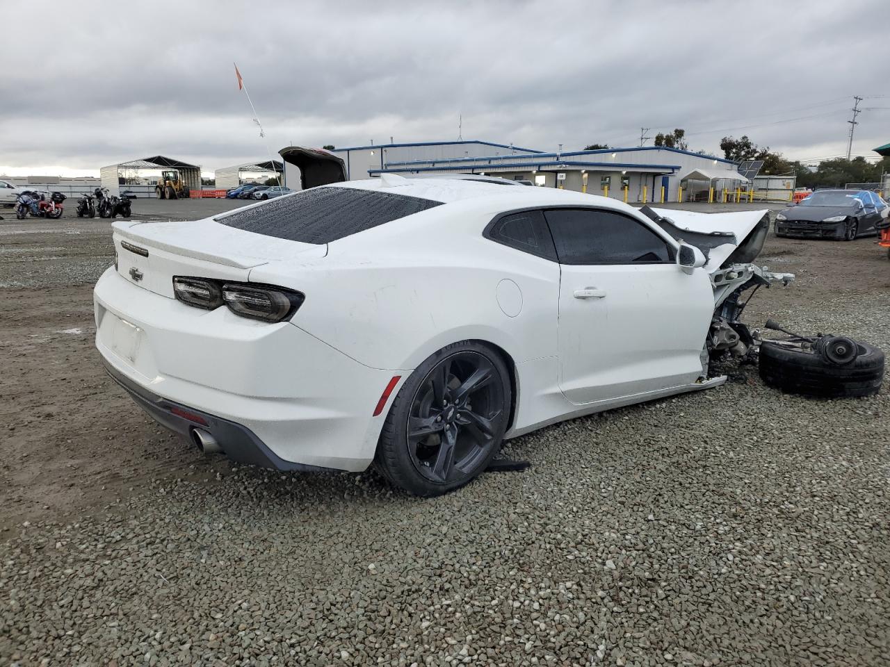 2019 Chevrolet Camaro VIN 1G1FB1RXXK0158450 Copart auction photo, front end damage thumbnail 3