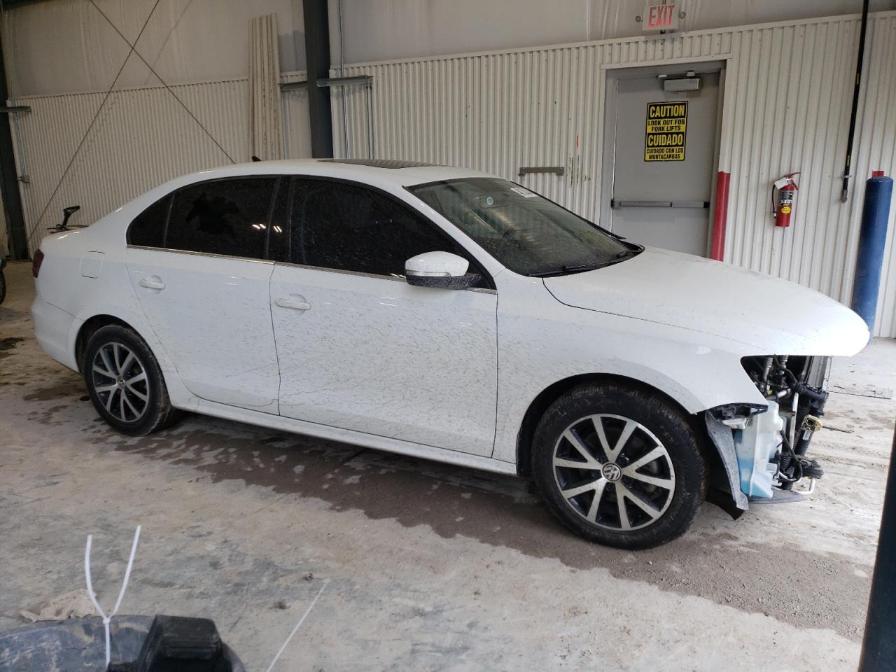 2017 Volkswagen Jetta VIN 3VWDB7AJ9HM201624 Copart auction photo, frame damage / hail damage thumbnail 4