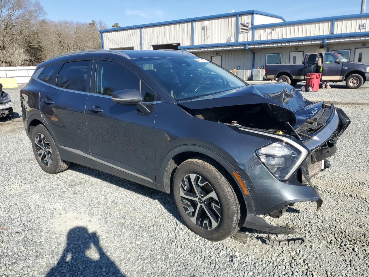 2023 KIA Sportage VIN 5XYK3CAF4PG023161 Copart auction photo, front end damage thumbnail 4