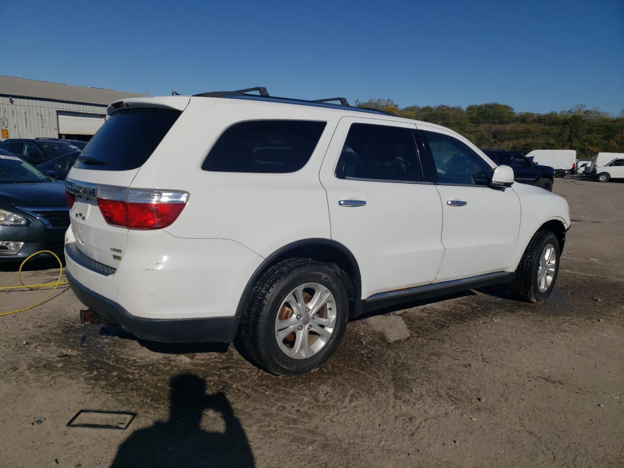 2013 Dodge Durango VIN 1C4RDJDG8DC701057 Copart auction photo, front end damage thumbnail 3
