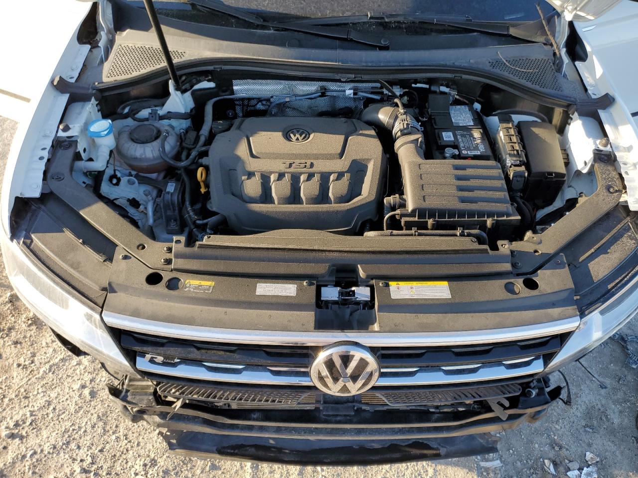 2021 Volkswagen Tiguan VIN 3VV3B7AX0MM114659 Copart auction photo, front end / rear end damage thumbnail 12