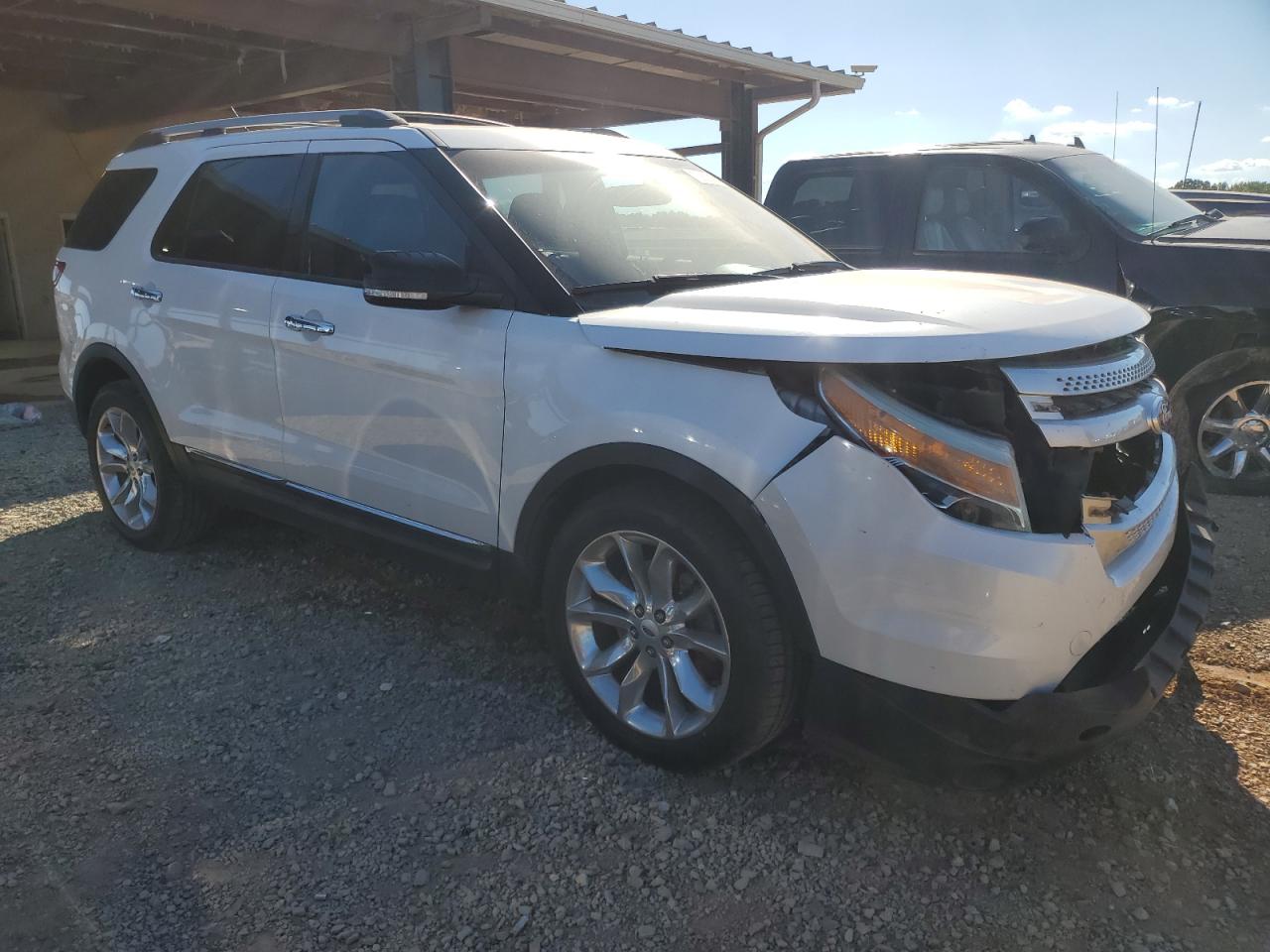 2013 Ford Explorer VIN 1FM5K7D88DGC32962 Copart auction photo, front end damage thumbnail 4