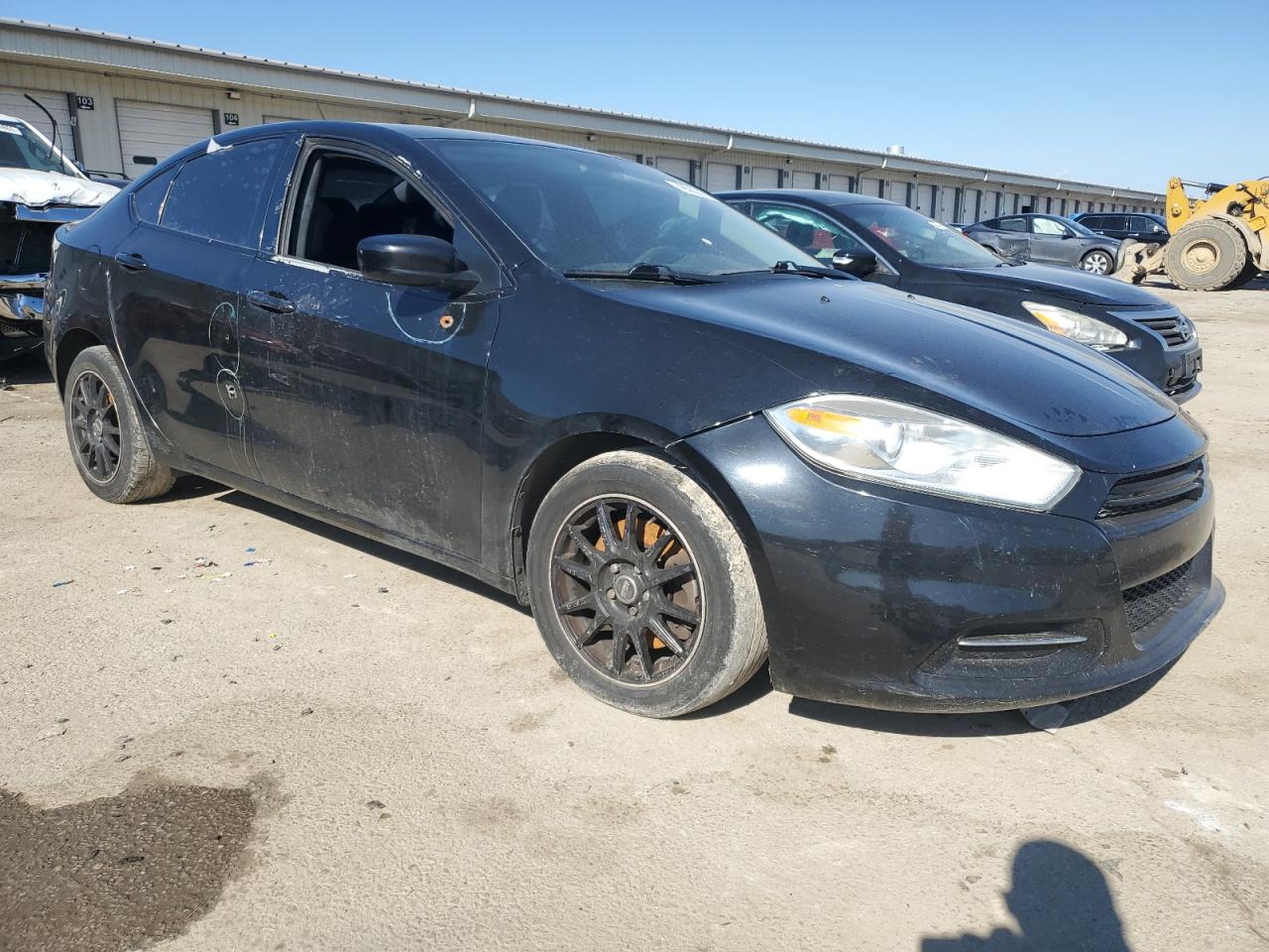 2014 Dodge Dart VIN 1C3CDFAA4ED741865 Copart auction photo, vandalism damage thumbnail 4