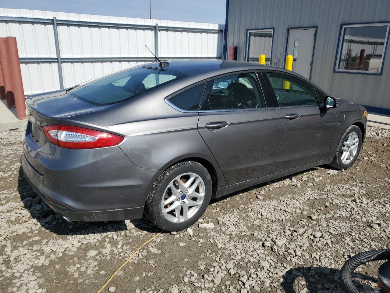 2014 Ford Fusion VIN 1FA6P0H74E5385313 Copart auction photo, rear end / mechanical damage thumbnail 3