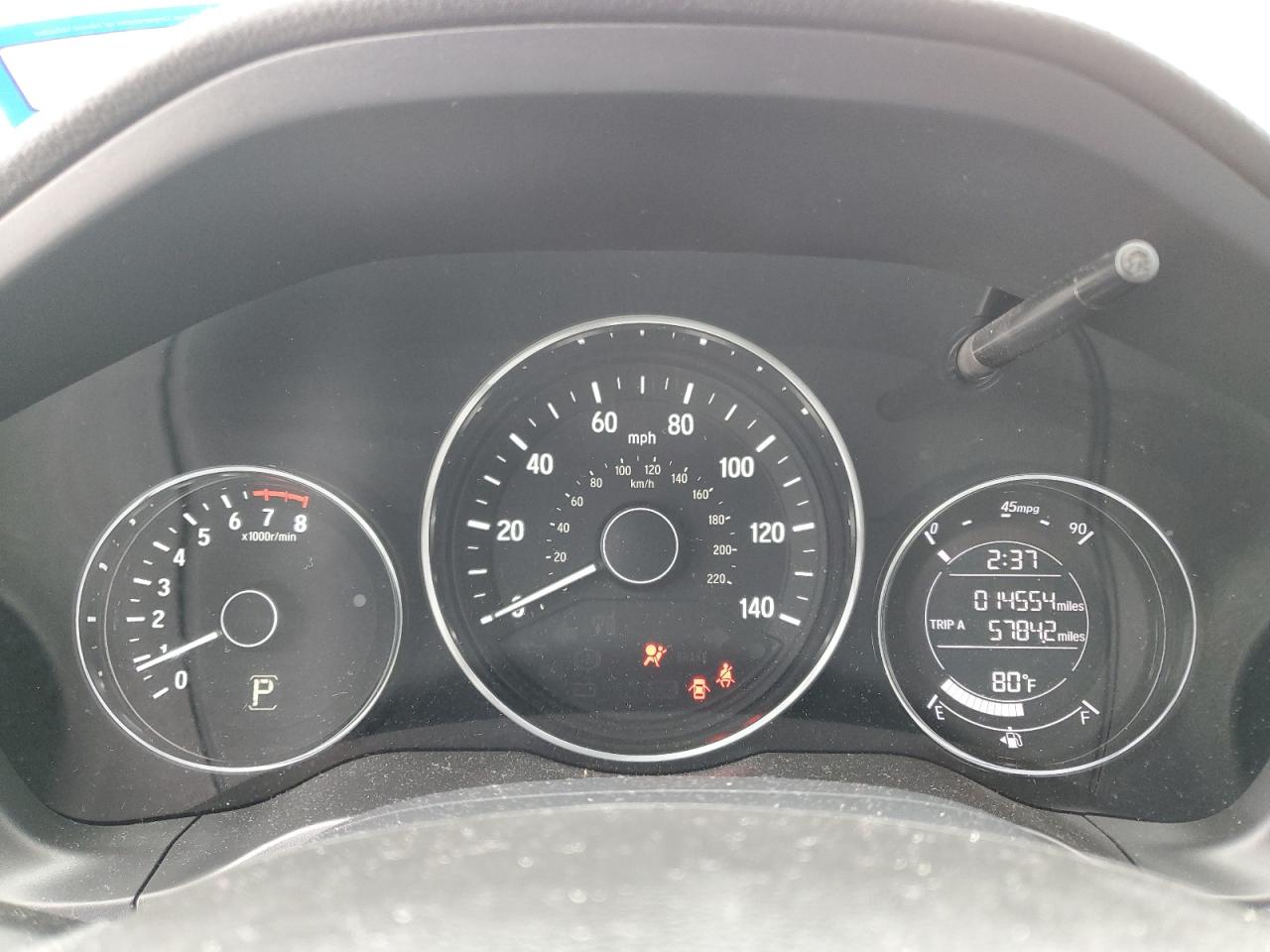 2022 Honda HR-V VIN 3CZRU5H39NM729006 Copart auction photo, side / rear end damage thumbnail 9