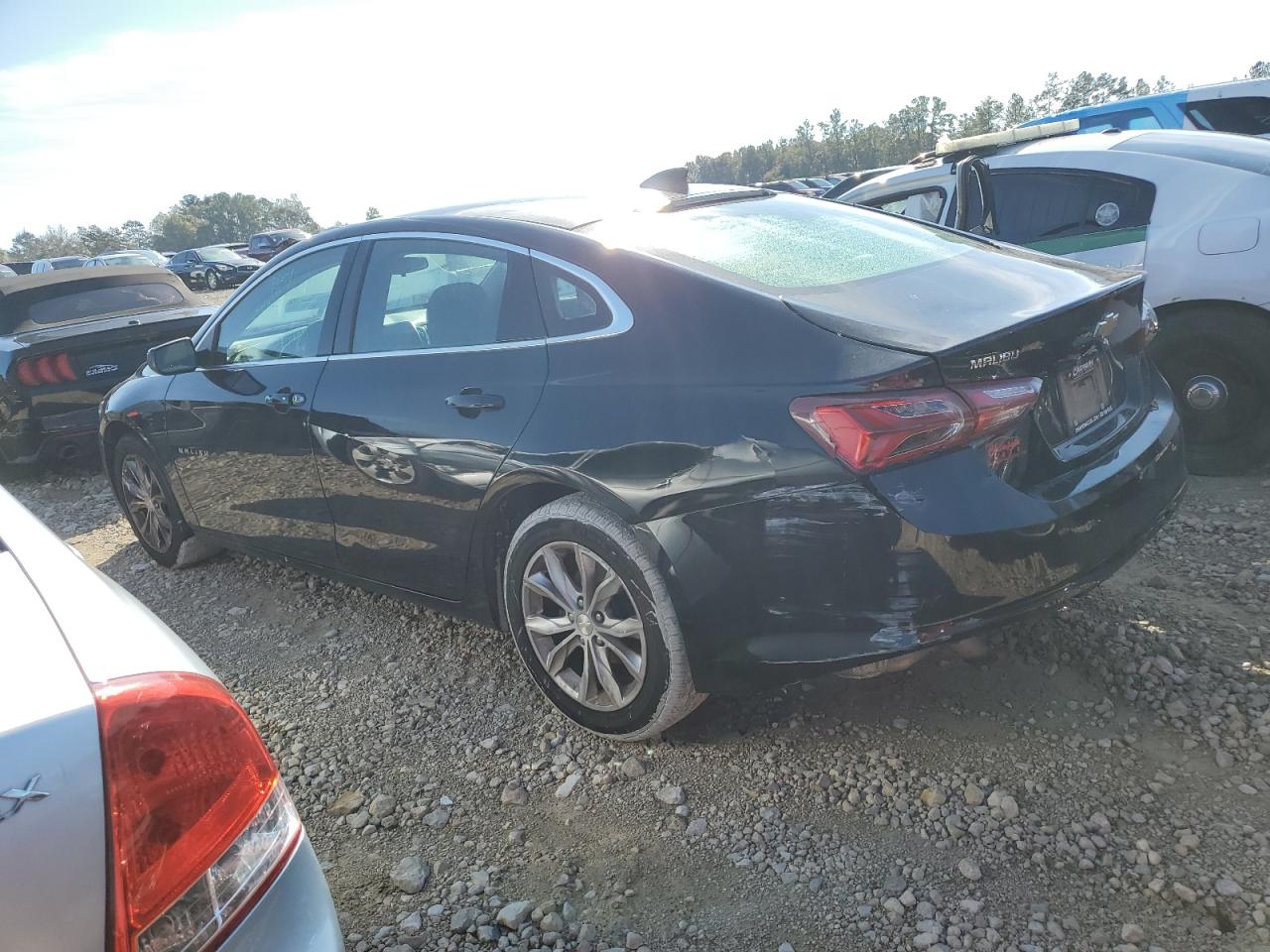 2020 Chevrolet Malibu VIN 1G1ZD5ST8LF092971 Copart auction photo, mechanical damage thumbnail 2