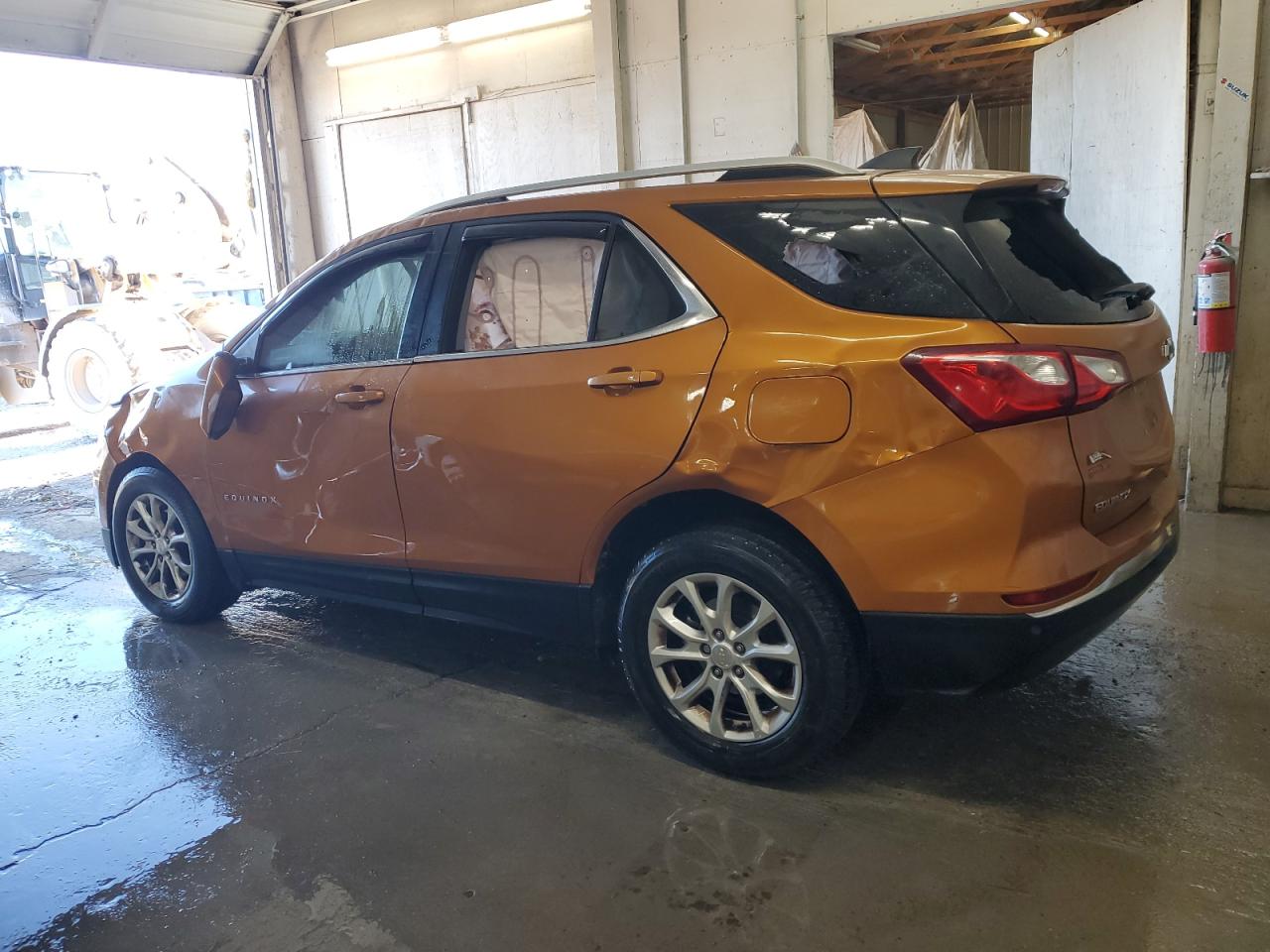 2018 Chevrolet Equinox VIN 2GNAXJEVXJ6101248 Copart auction photo, rollover damage thumbnail 2