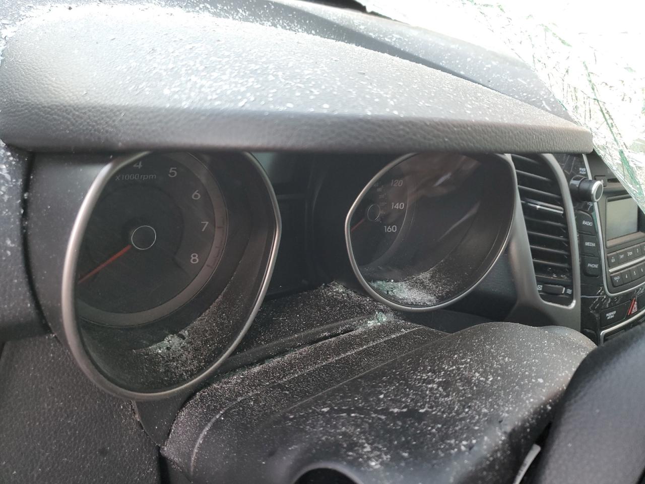 2013 Hyundai Elantra VIN KMHD35LE2DU115786 Copart auction photo, all over damage thumbnail 9