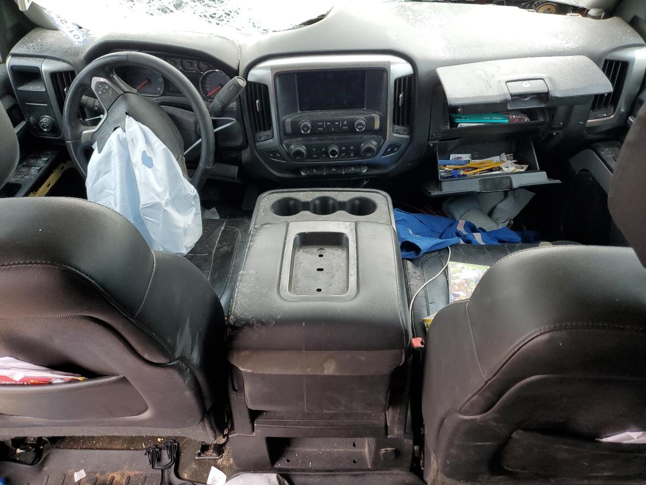 2014 Chevrolet Silverado VIN 3GCPCREC9EG324113 Copart auction photo, front end damage thumbnail 8