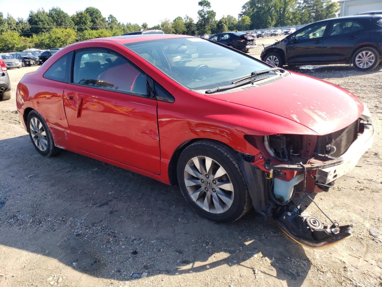 2010 Honda Civic VIN 2HGFG1B8XAH530246 Copart auction photo, all over damage thumbnail 4