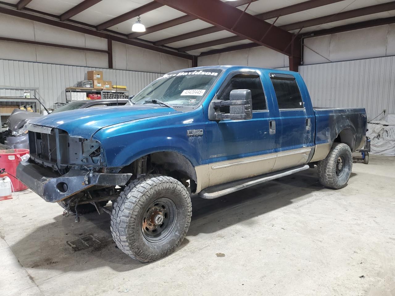 2000 Ford F250 VIN 1FTNW21F1YEE25681